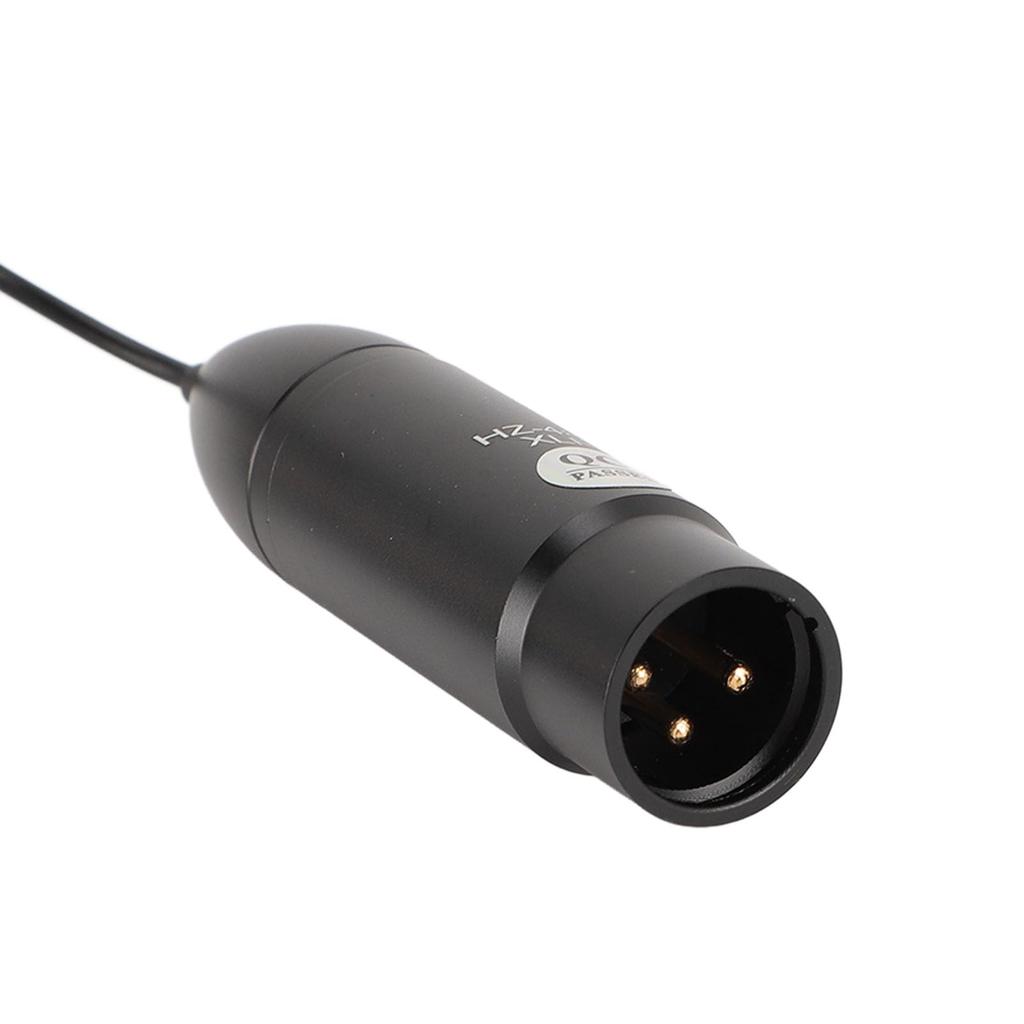 Pomya Lavalier Microphone Noise Reduction Directional XLR Mono 3-Pin Microphone for Interview Recording