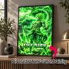 Personalized Broly Diamond Art Custom Name 5D Diamond Painting Full Drill DIY Craft