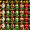 Christmas Ball Ornaments 24 Pieces Holiday Globes Set 1.18inch Christmas Ornaments Set For Dance Party Wedding Yard Indoor Front