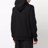 Y-3 Men's Solid Color Logo Print Pullover Hoodie Black HB3322