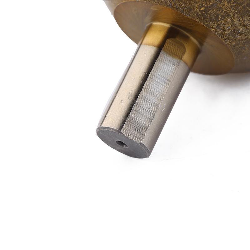 10-45mm HSS 4241 Step Drill with Triangle Shank & Straight Groove