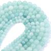 Natural Burma Jade Stone Beads 6 8 10mm Green Round Loose Gemstone Beads for Jewelry Making DIY Necklace Bracelets Accessories