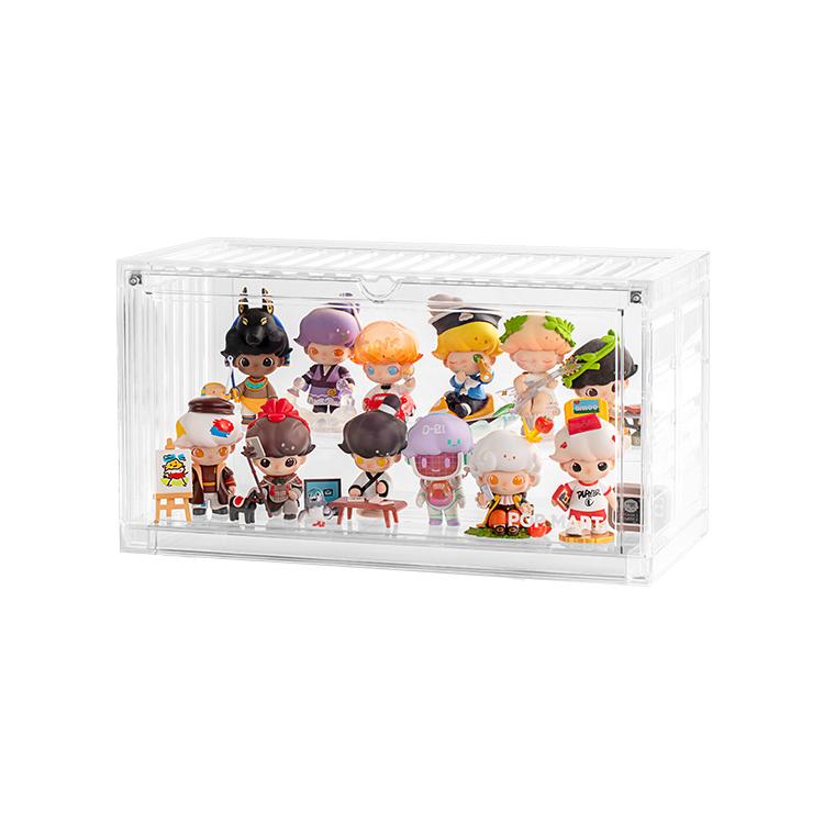 New POP MART Container Figure Transparent Display Case Model Accessories 220500135-1