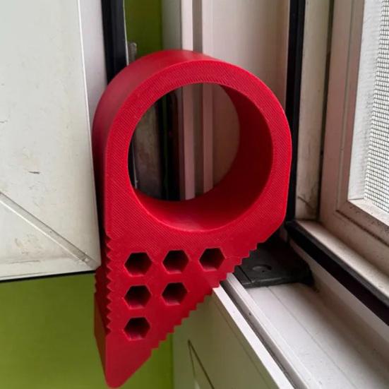 3D Printed Window Door Stopper Heavy Duty No-Tool Installation Multi-Functional Sliding Glass Windows Balcony