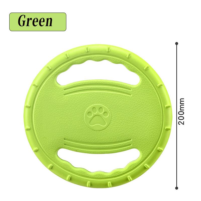 EVA Bite Resistant Flying Disc Dog Toys For Dog Multifunction Pet Puppy Training Toys Outdoor Interactive Game Pet Dogs Products