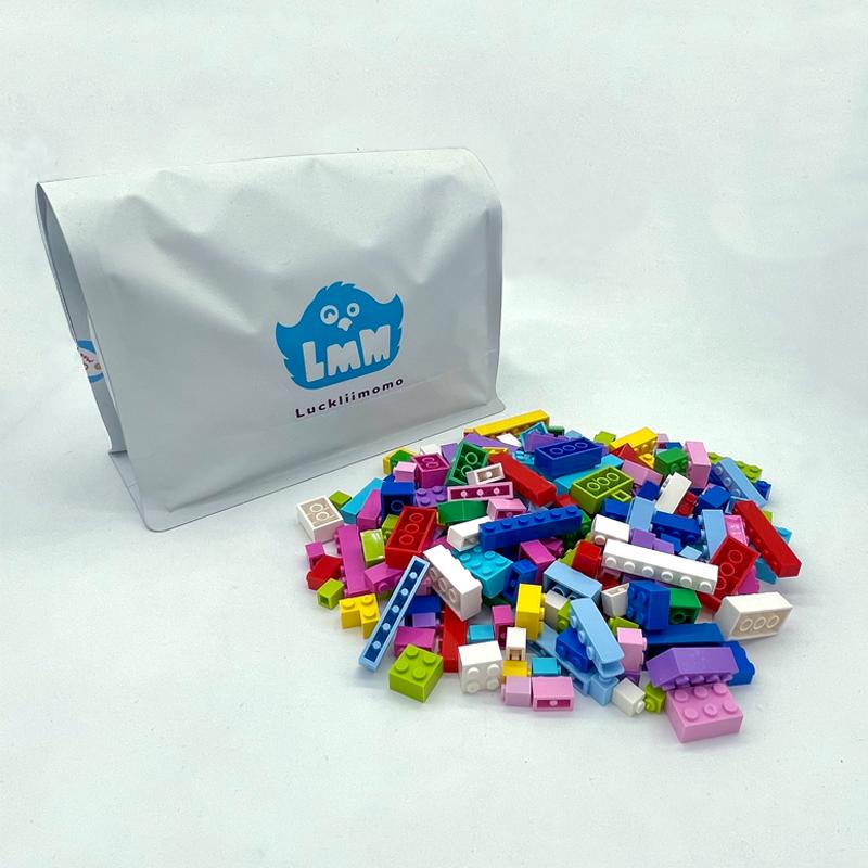 600/1200 Pieces Classic Building Blocks Basic MOC Bulk Building Bricks White Grey DIY Assembled Creative Educational Toys Gift