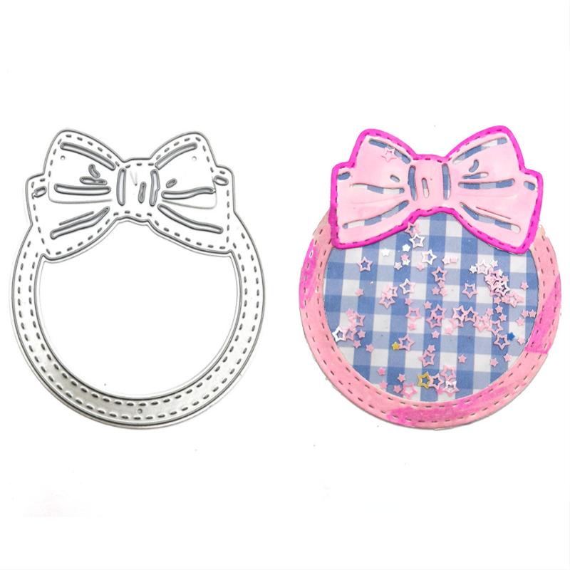 Bowknot Metal Cutting Dies Cut Die Mold Scrapbook Paper Craft Album Box Decoration Blade Punch Stencils Die