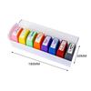 8x Teacher Stamps Set Return Stamp for Homework Classroom Teacher Supplies