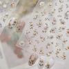 Tomoni Hot Stamping Retro Gold Edge Butterfly Nail Art Stickers - Exquisite Popular Style