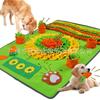 Large Snuffle Mat Dogs Cats - Soft Fleece Pet Enrichment Toy To Reduce Anxiety Boredom