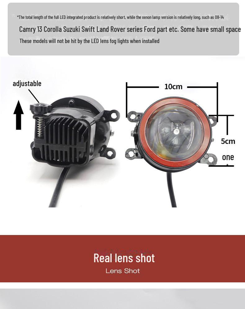 Great Wall Haval H6/H9 22 LED Dual-Light Fog Lamp Lens with Beam Switch