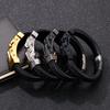Trendy Leather Bracelets Men Stainless Steel Braided Rope Bracelets For Male Bracelets Jewelry Pulsera Hombre