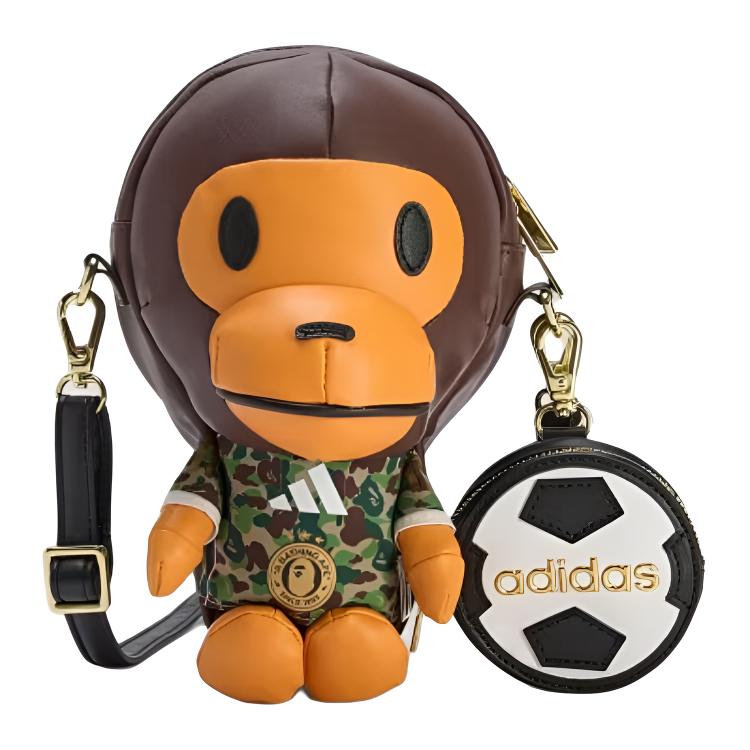 

Кожаная сумка через плечо Adidas Bape Milo Adidas JZ7448