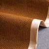 Summer Double-Sided Foldable Rattan and Ice Silk Cooling Mat