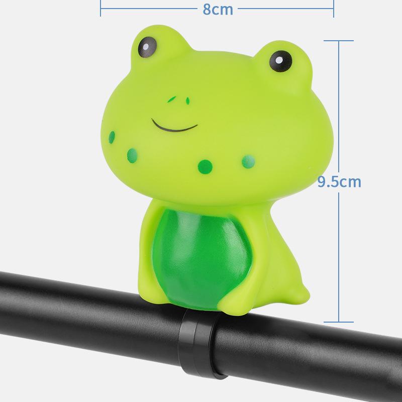 1 Piece Cartoon Bike Horn Outdoor Squeeze Bike Horn Clearly Sound Bells For Childrens Kid Scooter Kid Bike Bells