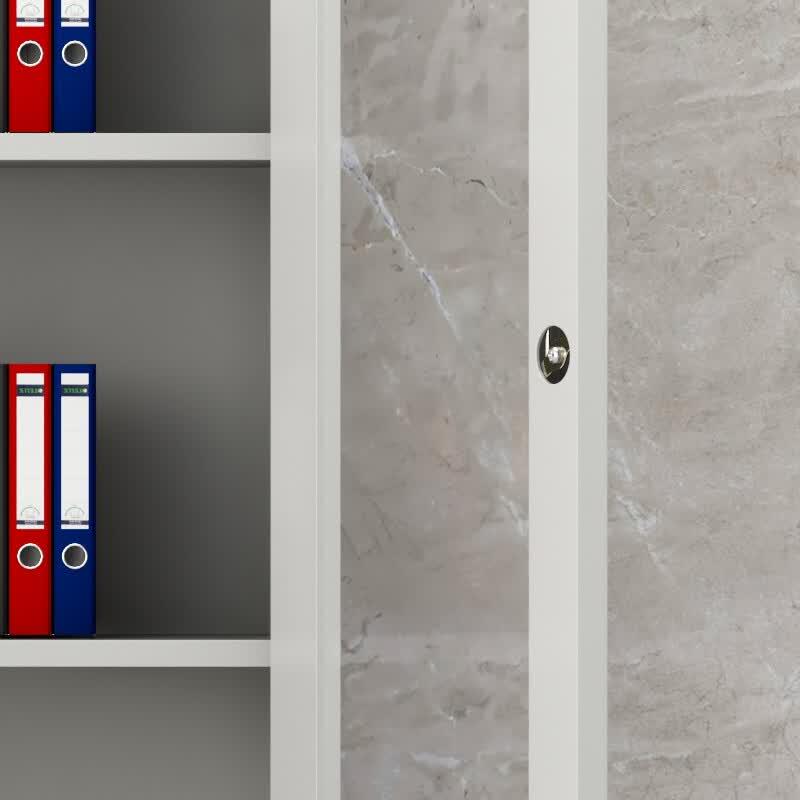 Zhenyuan Full Glass Filing Cabinet