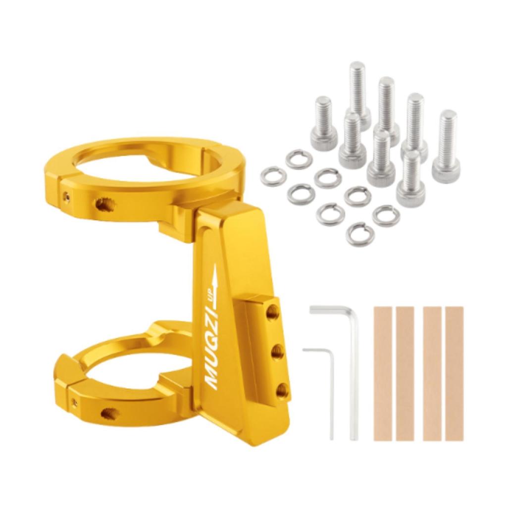 Folding Bicycle Front Bag Carrier Mount Adapter Cycling Parts Modification Accessory Portable Folding Bike Front Rack Adapter