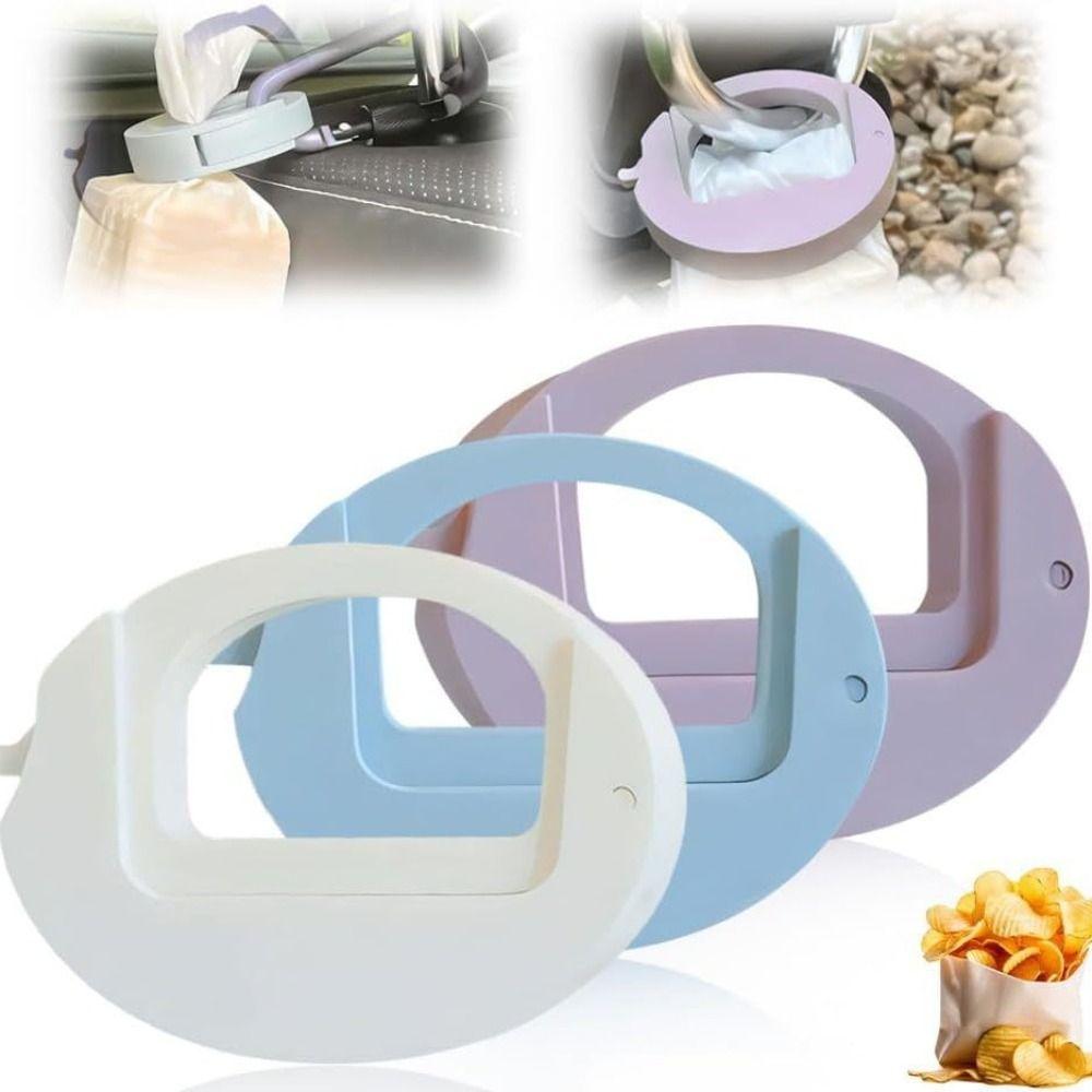 Large Opening Chip Bag Clips Toothed Design Kitchen Food Sealing Clip Creative Snack Bag Clip