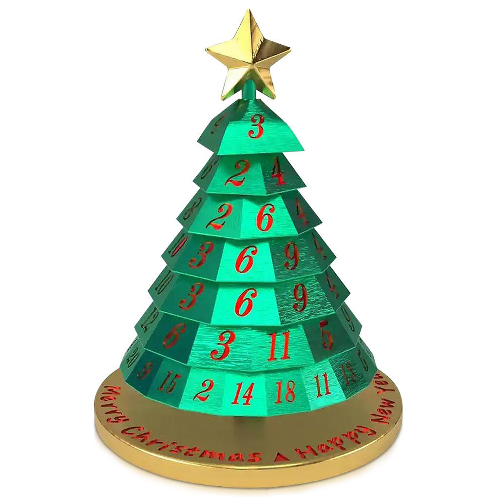 Christmas Tree RPG Cube Toy Xmas Decoration Ornament Party Roles Play Game Prop for Kids Adults