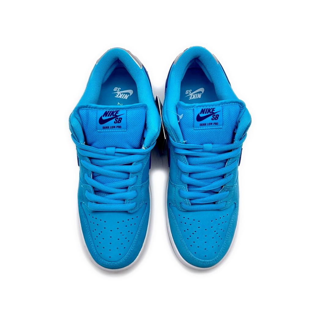 BQ6817-400 Nike SB Dunk Low Pro Blue Fury Deep Royal Navy Silber (Herren)