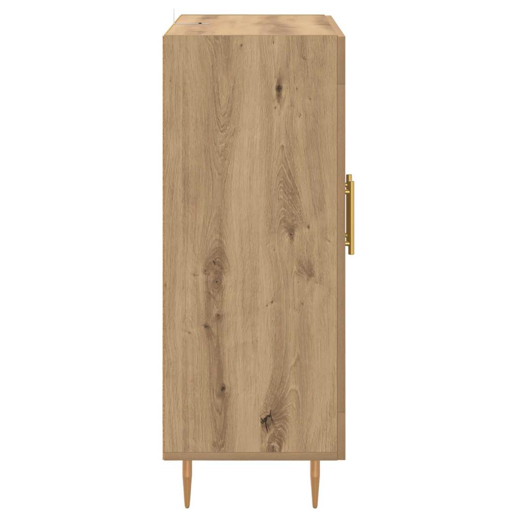 Sideboard Artisan Oak 69.5 x 34 x 90 cm Composite Wood and Iron