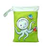 25x35CM Waterproof Double Zipper Double Pocket Printed Diaper Bag