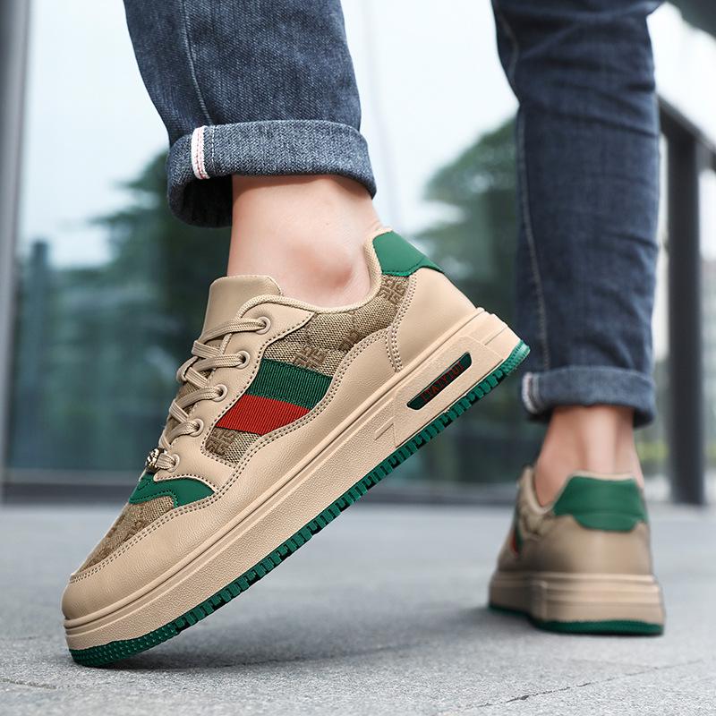 2024 Retro Versatile Street Fashion Sneakers - Comfortable Microfiber Leather with Rubber Outsole