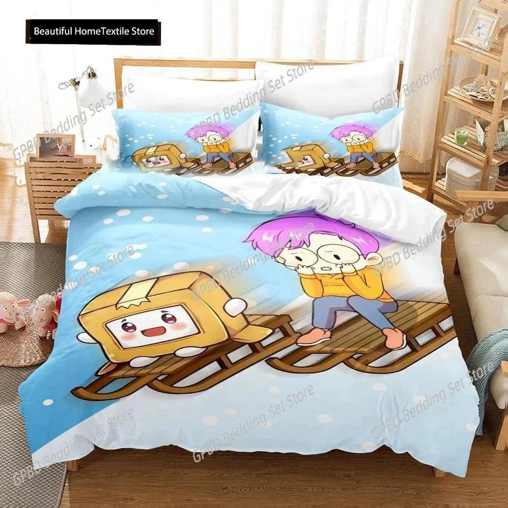Cartoon Foxy Boxy Lanky-box 3D NEW Duvet Cover Pillowcase Bedding Set Adult Girl Bedroom Decoration Children Single Double Large