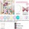 Teeth Shaped Balloon Dental Students Teeth Themed Party Decor Bow Foil Balloon Dental Graduation Birthday Party Decoration Prop