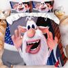 Copripiumino Federa Biancheria da Letto Decorazione Camera da Letto Regalo per Bambini Adulti Letto Singolo Matrimoniale Misura Grande Copripiumino con Zip
