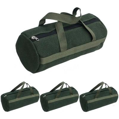 Thick Canvas Tool Storage Bag Handbag Large Capacity Hardware Tool Organizer Hand Tool Portable Auto Repair Tool Kit