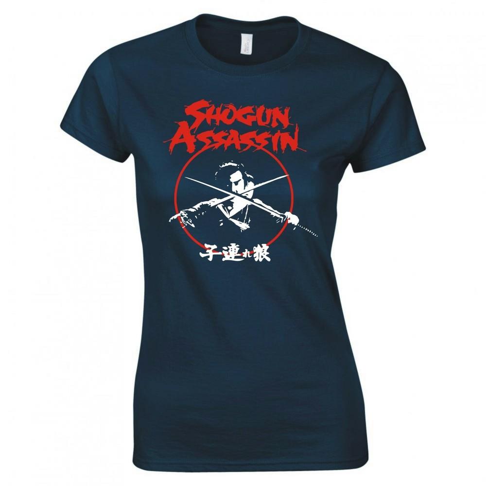 Inspired By Shogun Assassin Crossed Swords Skinny Fit Tshirt S