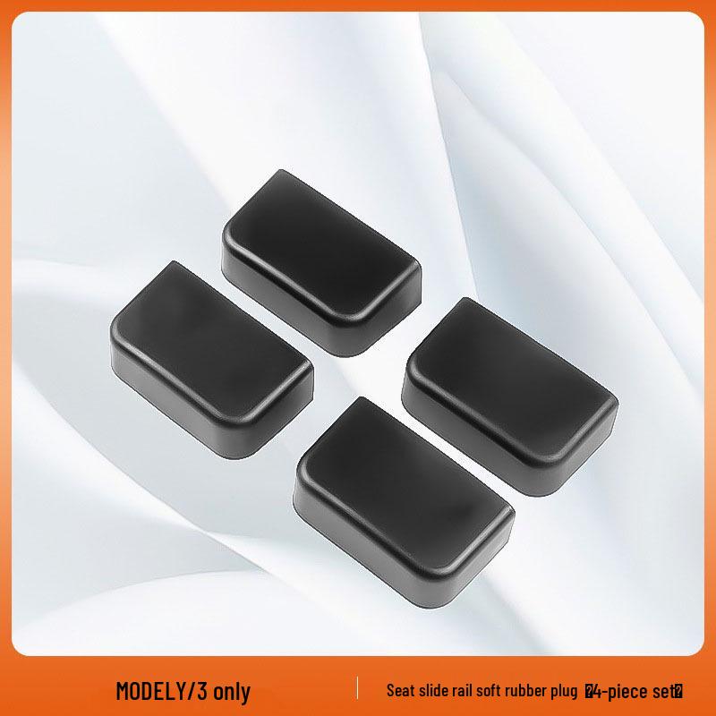 

Tesla Model Y Under-Seat Anti-Kick Suede Corner Protector Slider Plug Accessory