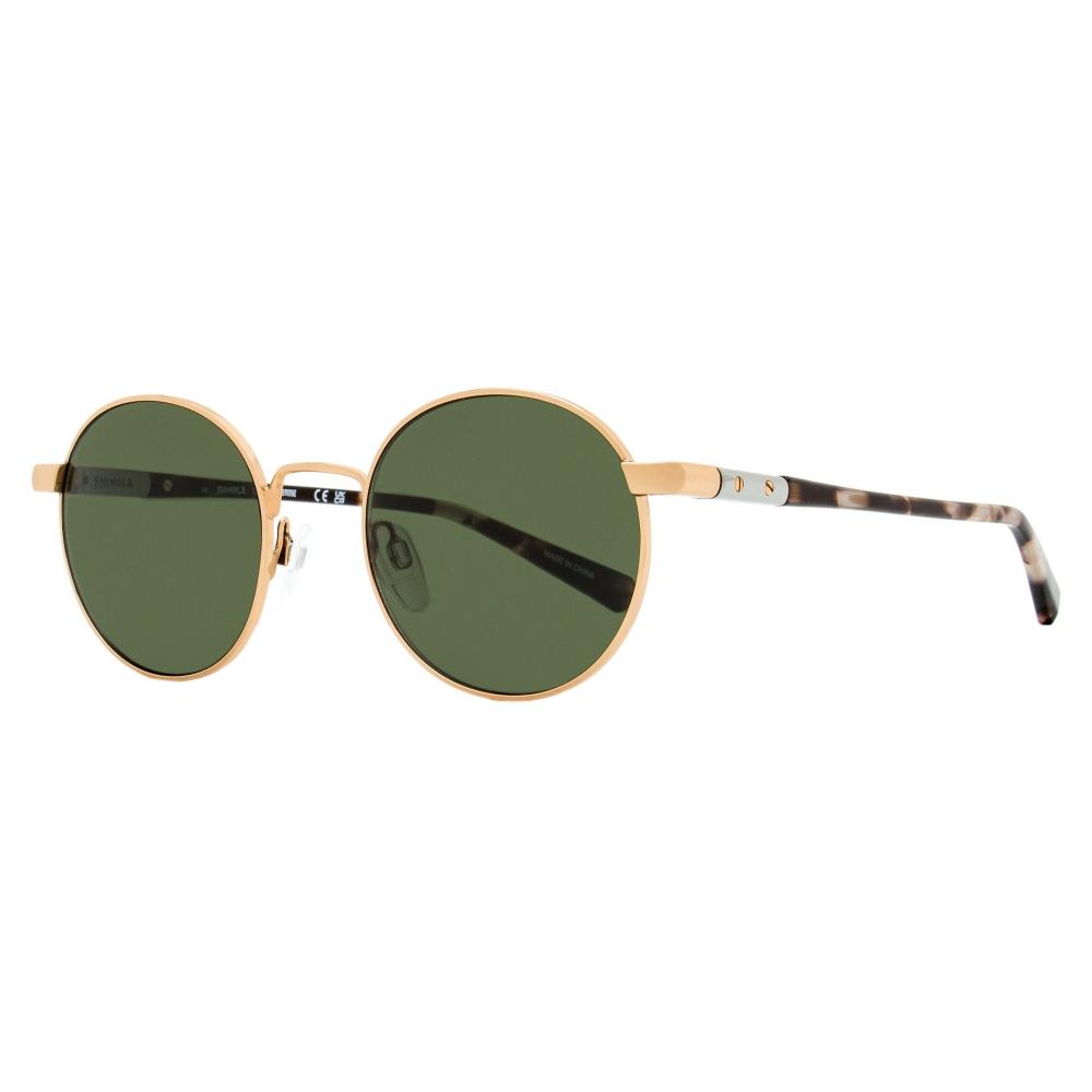 

Сонцезахисні окуляри Shinola Unisex Round Runwell Sh2301sl 780 Gold Havana 51 мм 780
