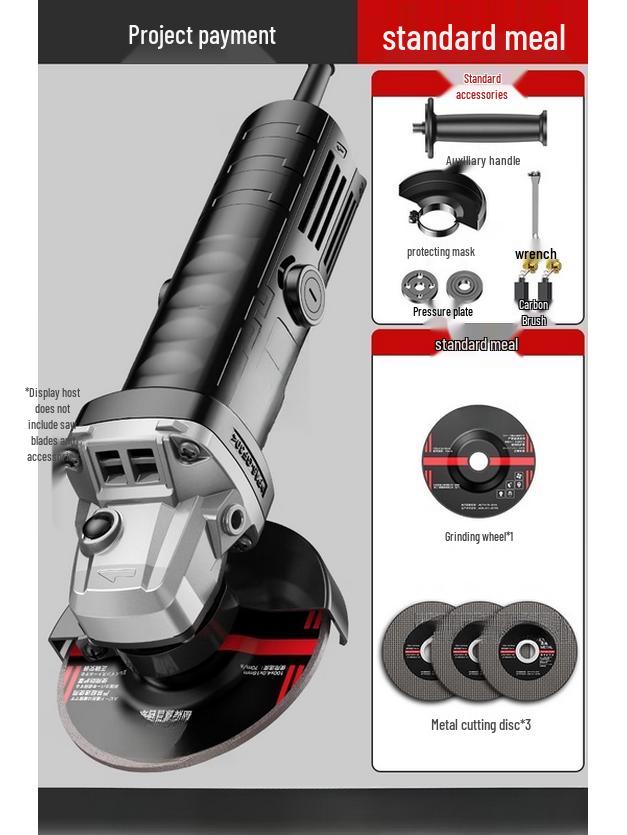 

TURBOSUN Multi-Function Angle Grinder CN plug (adapter included)