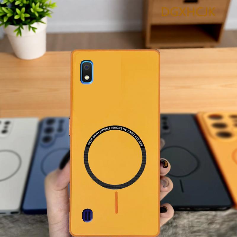 

Чехол для Samsung Galaxy A10 Чехол для телефона Galaxy A10 Чехол-обложка для Galaxy A10 Ударопрочный Цветной Магнитный Жесткий Силиконовая задняя крышка Galaxy A10