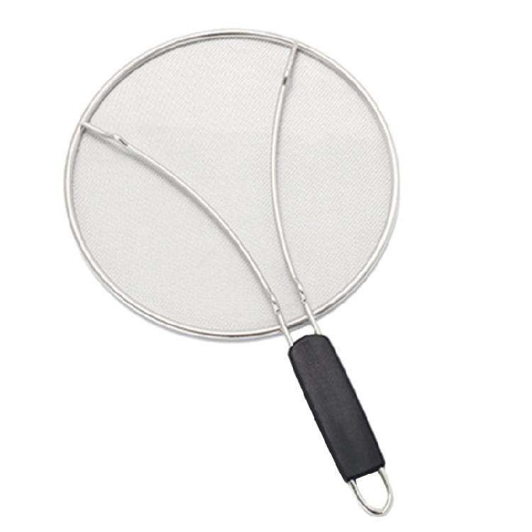 

StainIess Steel Pots Lid Splash Cover Oil Proofing Lid Suitable for Fryings Pans 25cm