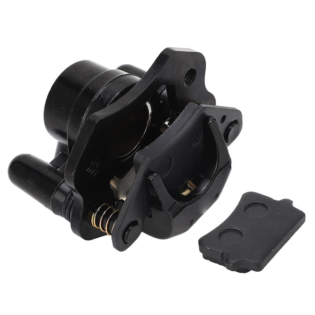 6mm Rear Brake Caliper Metal Disc Brake Caliper Assembly with Pads Replacement for Coleman Powersports Kt196 Kt196C