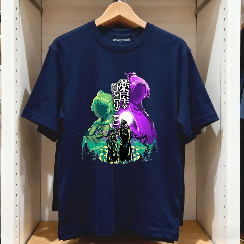 

RoUnisextic Apothecary Diaries Essential TShirt Harajuku Anime Women Unisex Vintage Printed Tshirt Cotton Oneck Adult Tops Tee 3XL