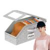 1pc Foldable Zipper Baseball Cap Storage Box Hat Storage Box Wardrobe Storage Boxes Storage Bra Socks Toy Storage Organizer