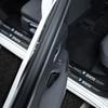 Hot 2025 1/4/5Pcs Car Door Sill Scuff Plate Decor Carbon Fiber Stickers For BMW X1 X2 X3 X4 X5 X6 X7 F30 F10 E28 E90 F20 E46 E60
