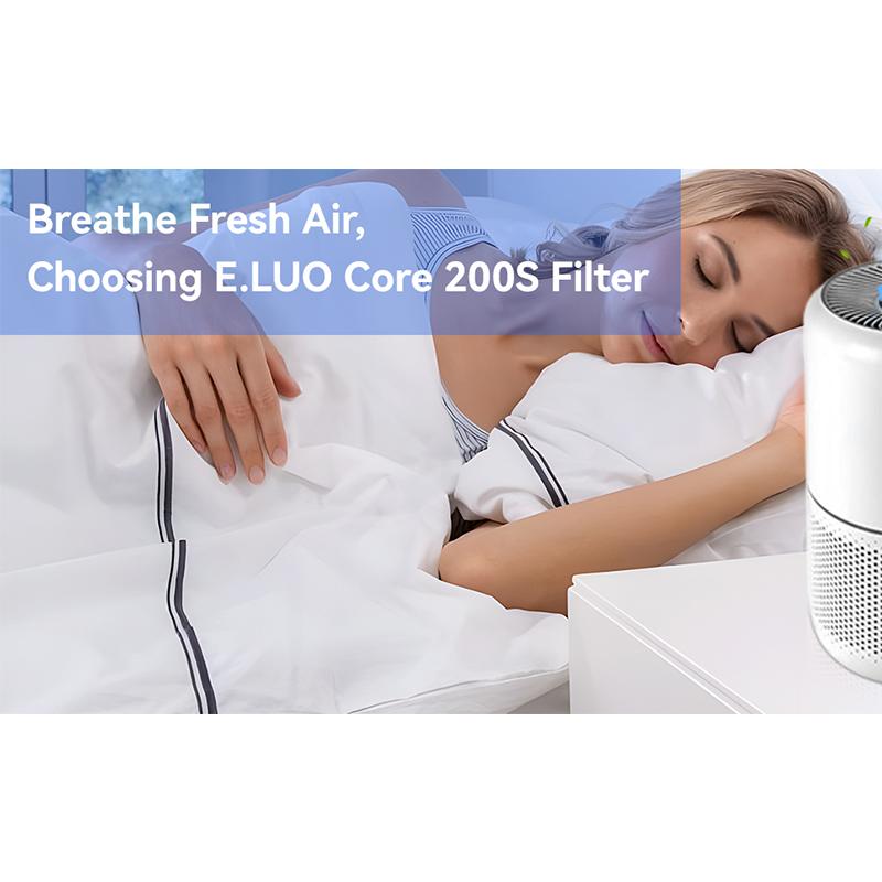 1Pcs/2pcs Replacement Filter Compatible with LEVOIT Core 200S Smart WiFi Air Purifier, Fit for Levoit Core 200s Replacement Filt