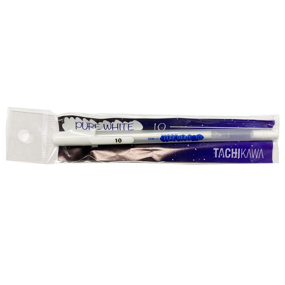Tachikawa Pin Manufacturing Tachikawa Pure White Gel Ink Co., Ltd. 1.0mm Water-based