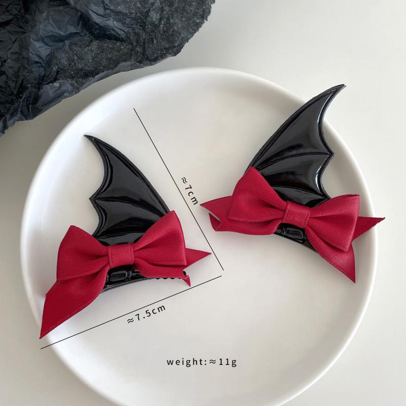 New Halloween Hair Accessories: Pumpkin, Bat, Spider & Skull Hair Clips for Women & Children Stage Performances