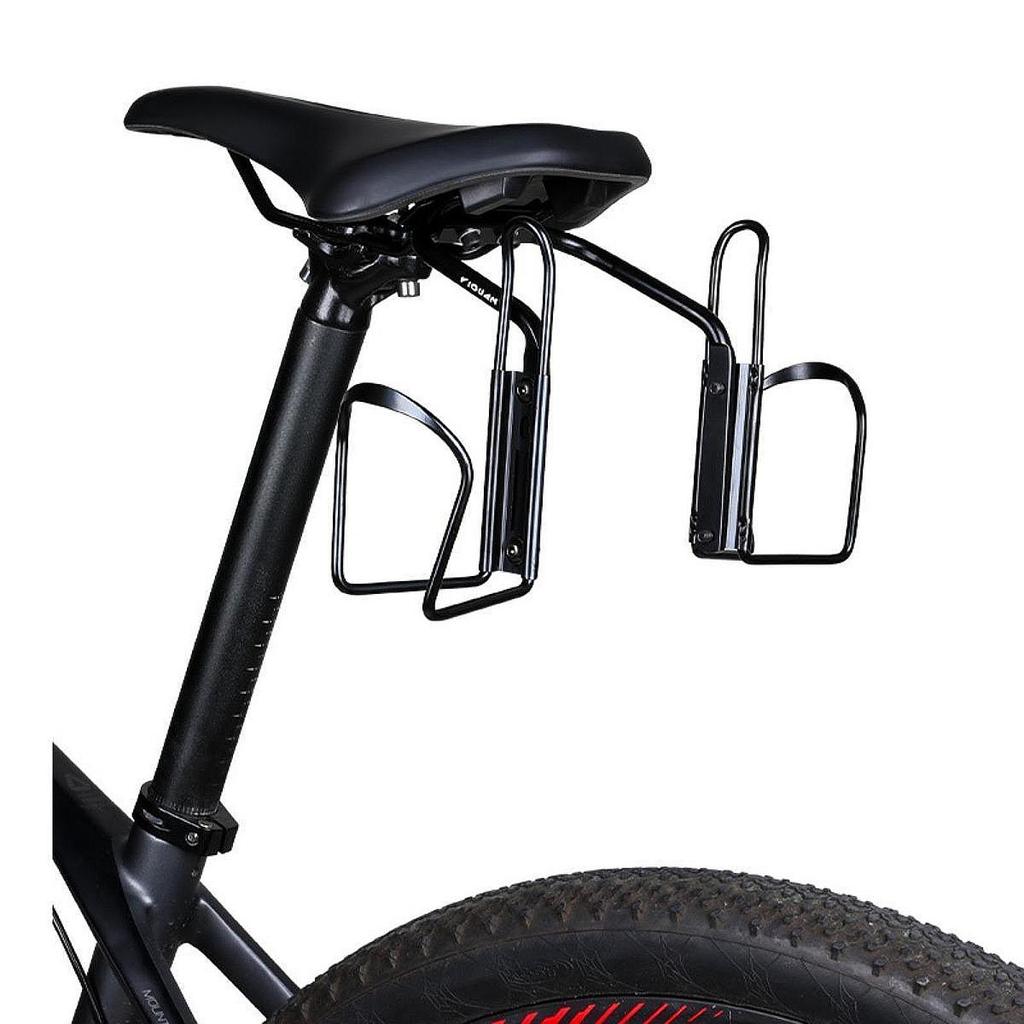 Bike Saddle Bag Stabilizer Rear Rack Adapter Support Aluminum Alloy Frame for