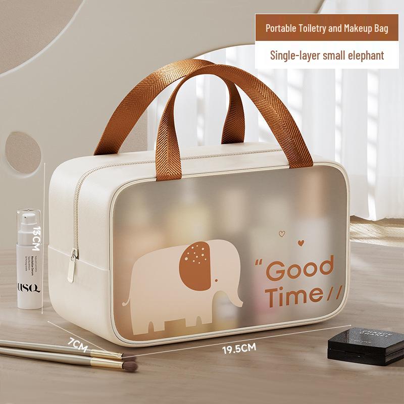 

Women s High-End Waterproof Toiletry Bag for Wet/Dry Separation - Portable, Large Capacity for Business Travel