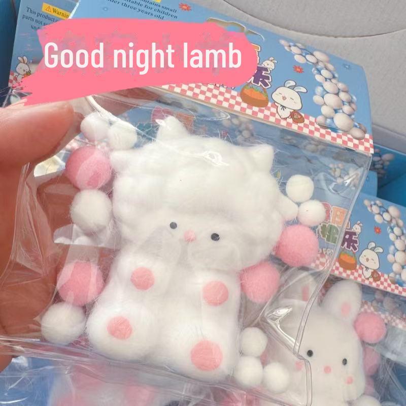 Super Soft Cartoon Mouse Stress Relief Music Ball Toy