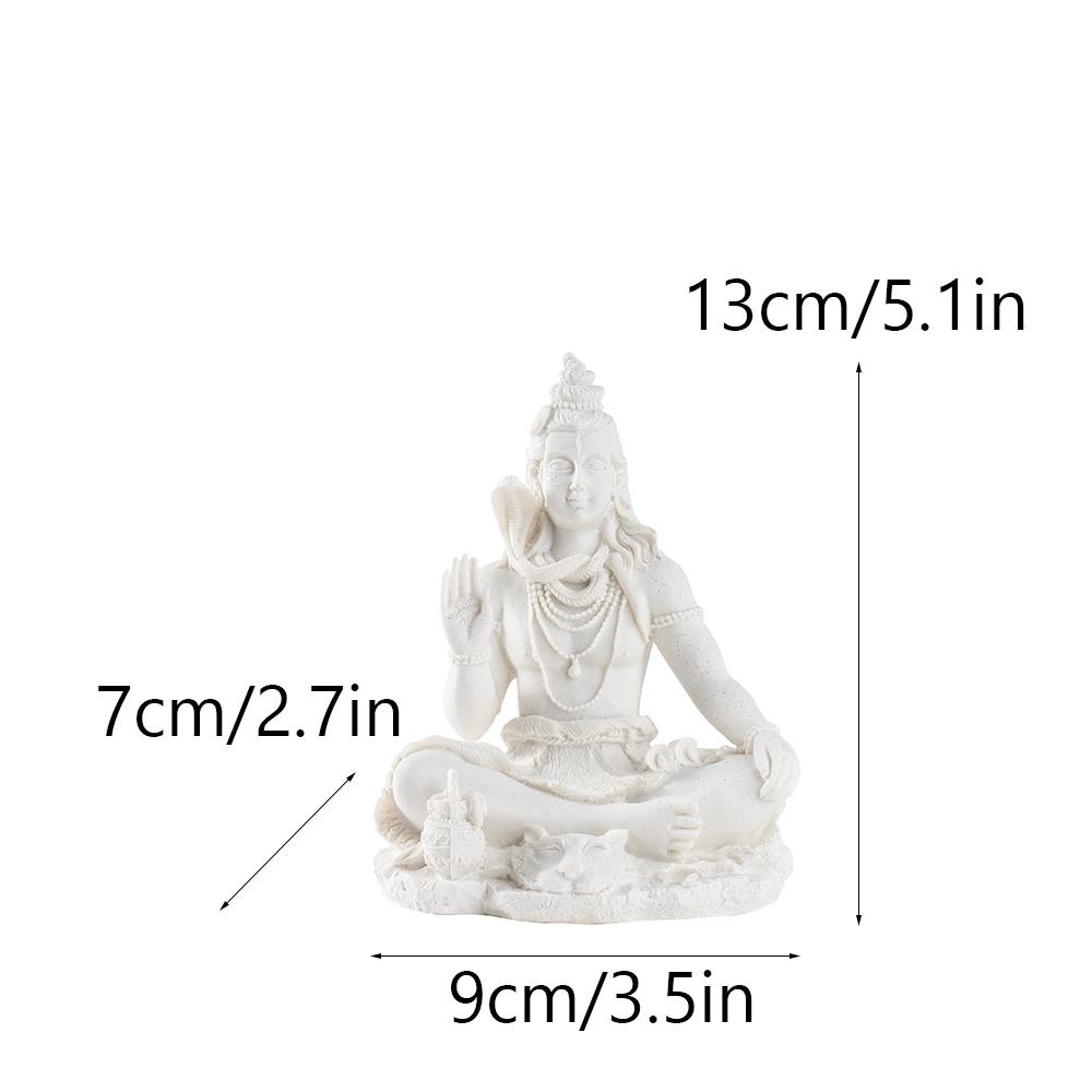 RAKKS God Shiva Southeast Asia Resin Handicraft Decoration Indian Home Table Porch Idol Buddha Decoration