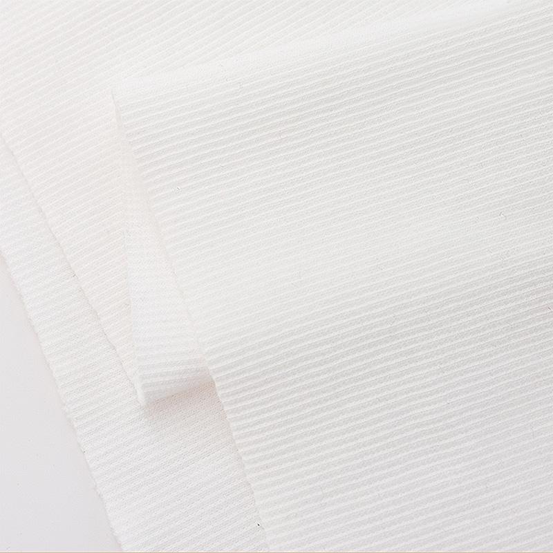 Tecido Canelado Algodão Elastano Tricô Elástico Punho Cós Perna Braços Moletom Parte Inferior Camiseta Tops Acabamento Canelado Jersey Tecido Canelado