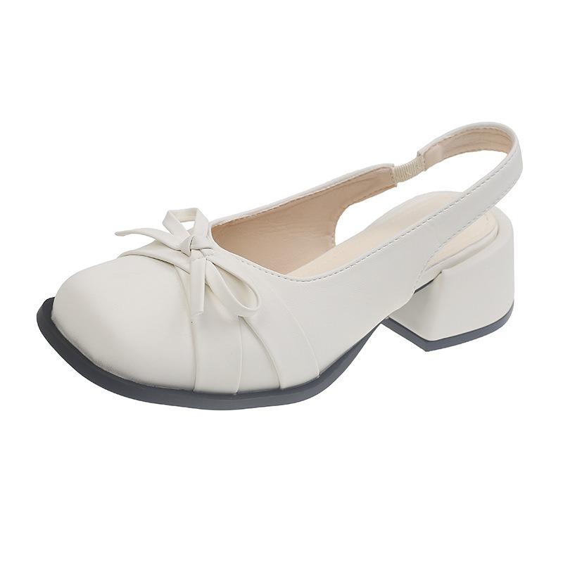Women's Shoes with Thick Heels New High-heeled Sandals